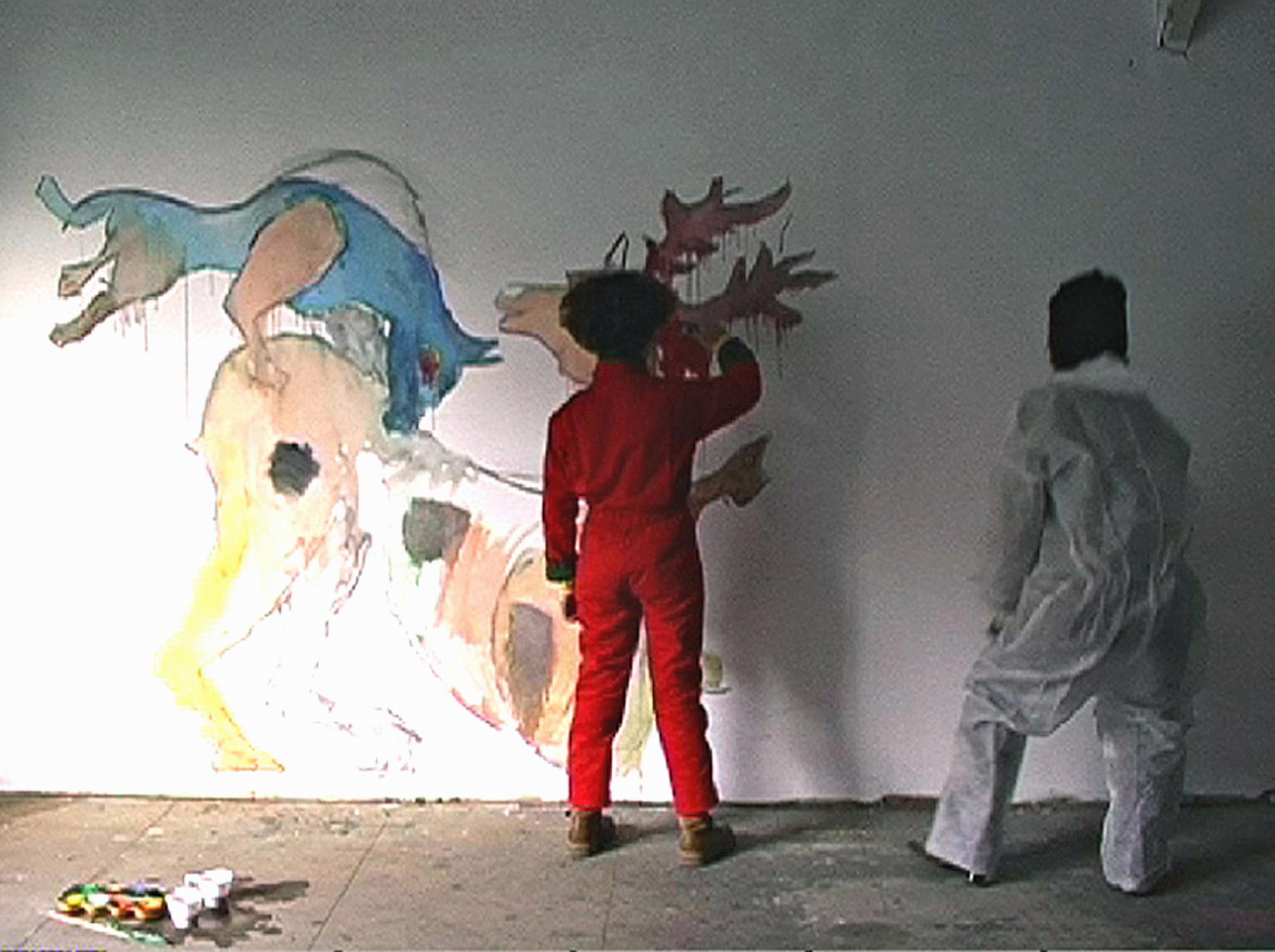 Loup et cerf, 2006 