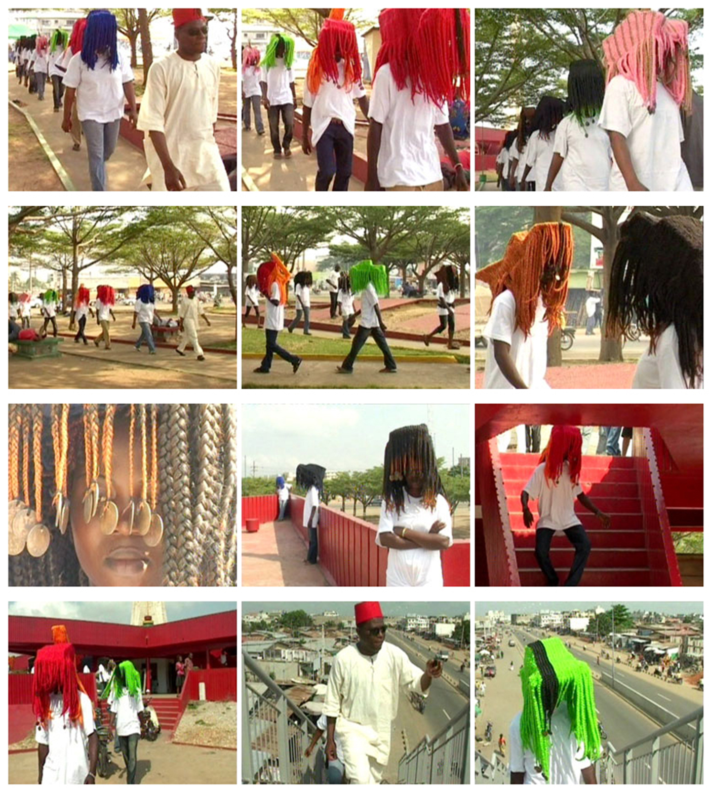 Meschac Gaba Car Tresses Procession Cotonou 2008